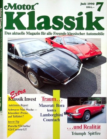 Deckblatt Motor Klassik (07/1990)